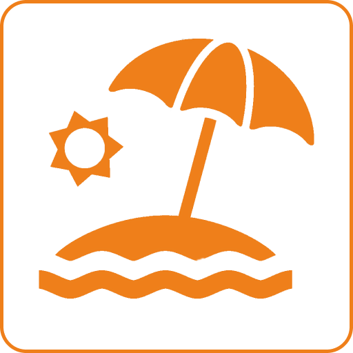 100 м до пляжа